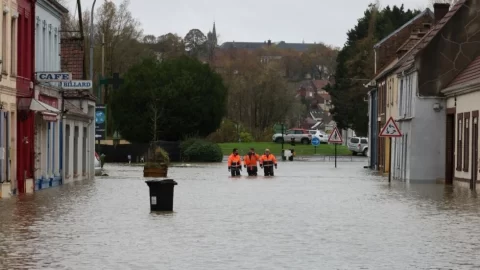 FRANCE HEAVY RAINS