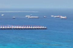 Kulupon ng 135 Chinese boat nasa bahura ng baybayin ng Pilipinas