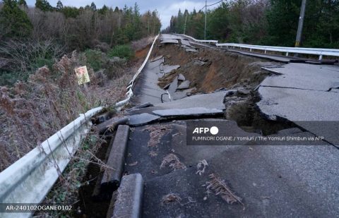 Massive earthquake in Noto, Ishikawa, Japan