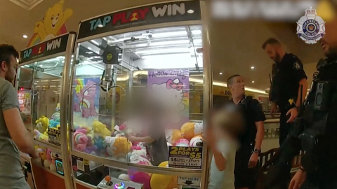 AUSSIE TODDLER TRAPPED