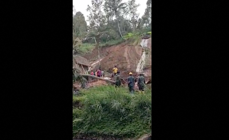 BALI LANDSLIDE