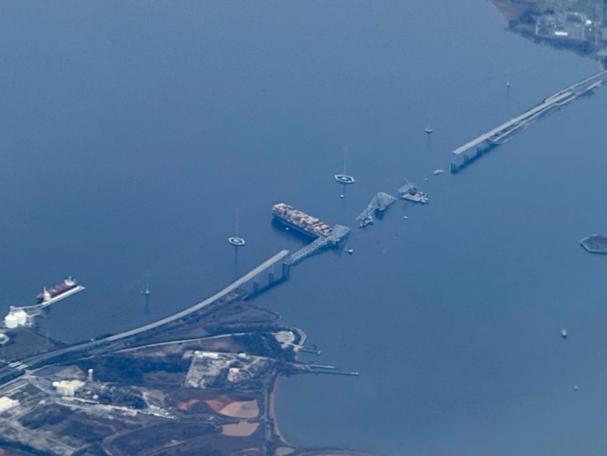 COLLAPSED BALTIMORE BRIDGE