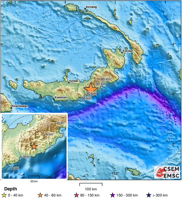 PAPUA NEW GUINEA QUAKE
