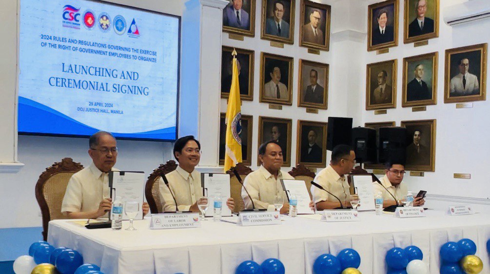 Bagong rules sa pag-o-organisa ng mga kawani ng gobyerno, nilagdaan na ng Public Sector Labor Management Council