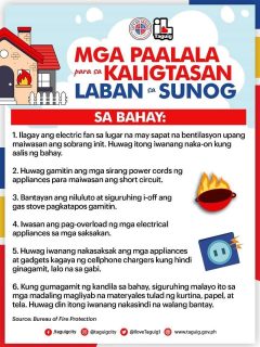 Taguig City, may paalala sa mga residente upang makaiwas sa sunog