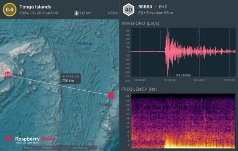 TONGA QUAKE