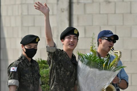 JIN OF BTS