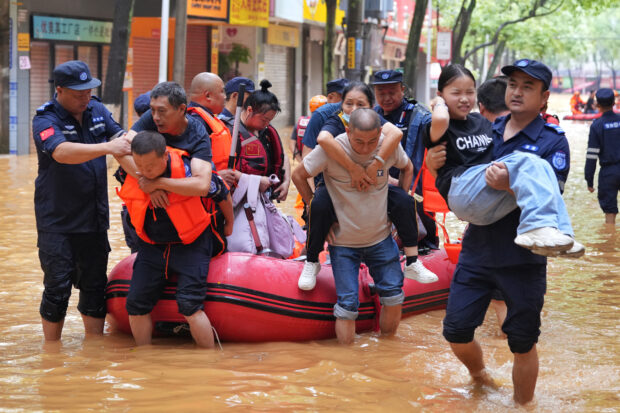 CHINA RAINSTORMS
