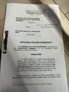 PETITION VS GUO