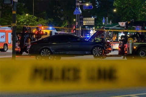 SEOUL ROAD ACCIDENT