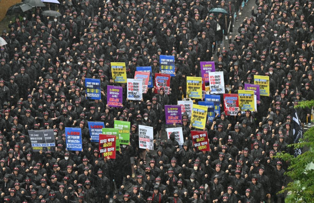 SKOREA-SAMSUNG-STRIKE