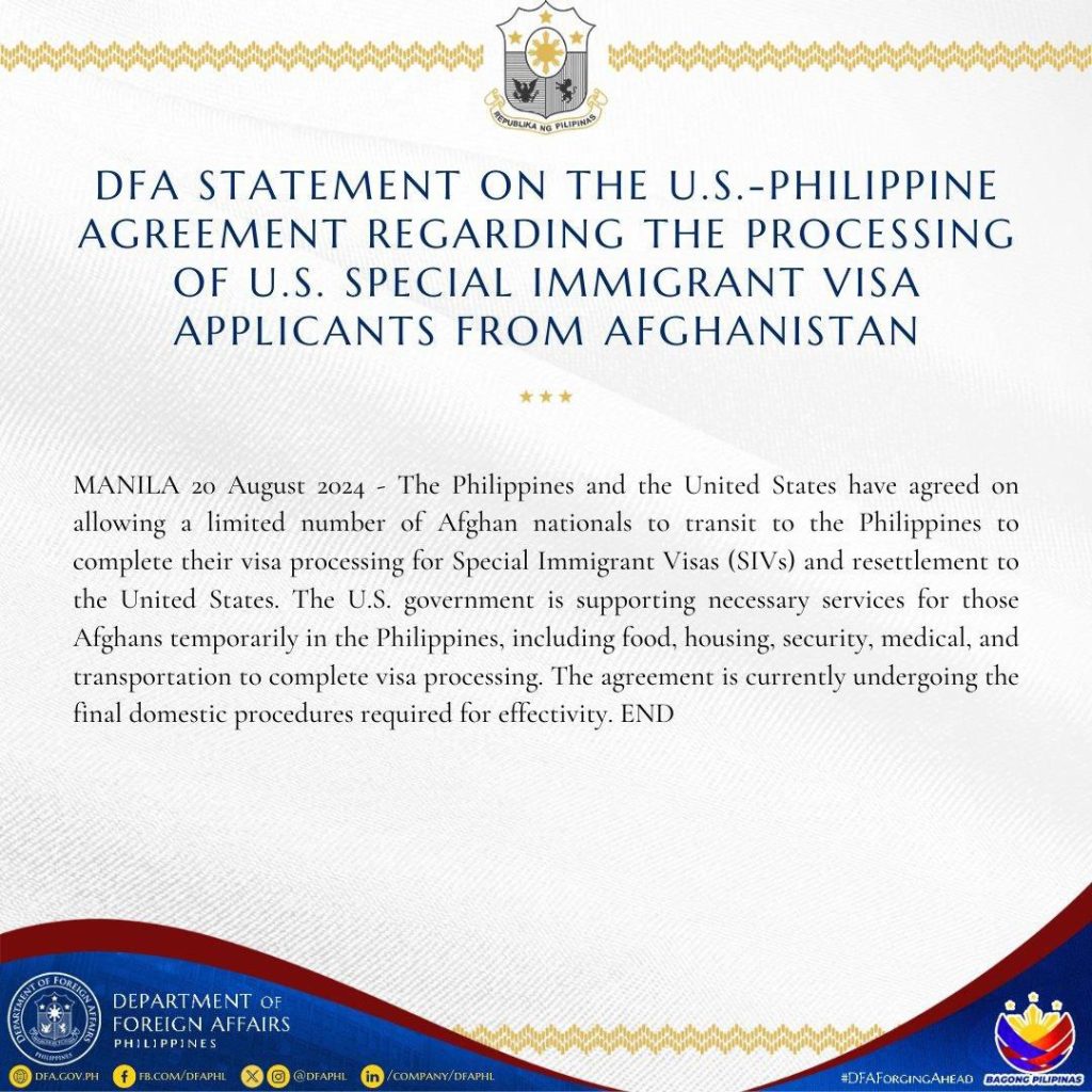 DFA STATEMENT