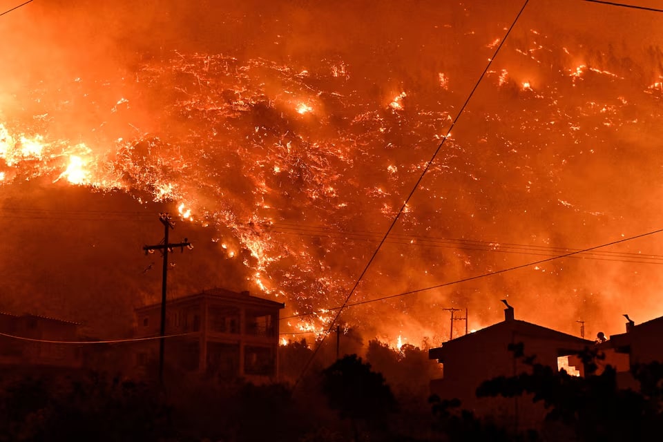 WILDFIRE IN GREECE