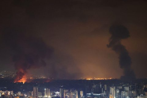 ISRAEL STRIKE IN LEBANON AHED OF 1ST ANNIV OF OCT 7 ATTACKS