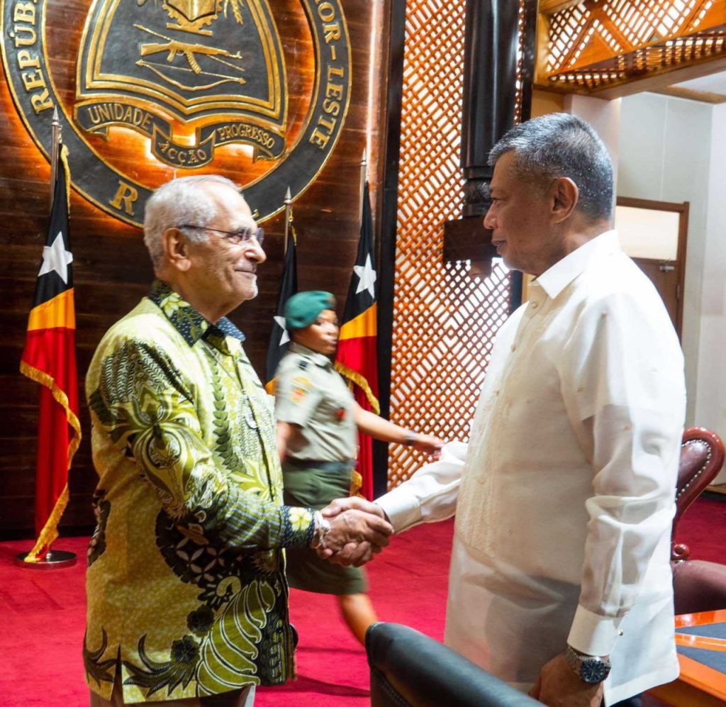 PH DOJ SEC. REMULLA AND TIMOR-LESTE PRESIDENT HORTA
