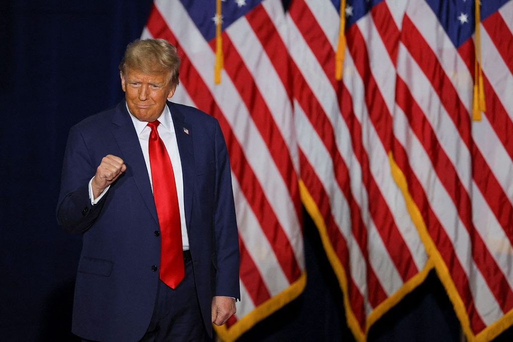 US PRESIDENT DONALD TRUMP