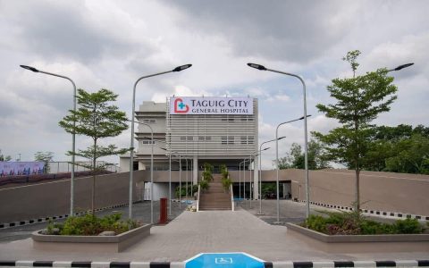Bagong tayong Taguig City General Hospital Outpatient Department binuksan na
