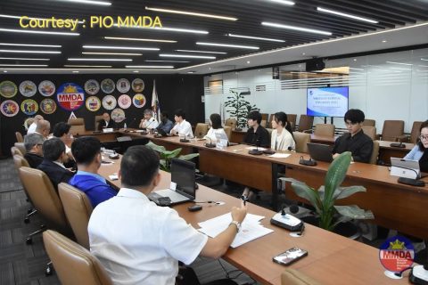 Mga delegado mula sa Yokohama National University at UST Graduate School, bumisita sa MMDA