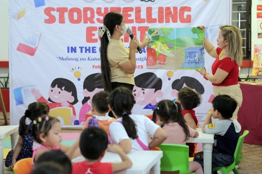 Mahigit 50 bata masayang nakilahok sa Mobile Kitchen and Storytelling Event ng Taguig City