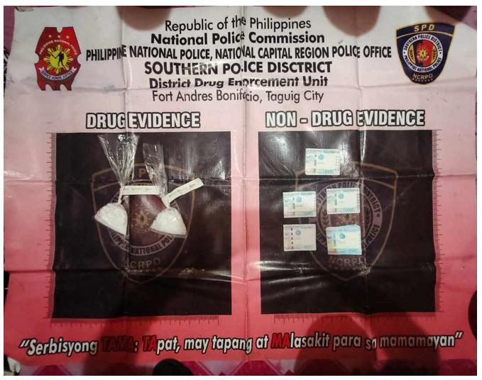 P340k halaga ng shabu nasabat sa isang drug suspect sa Makati City