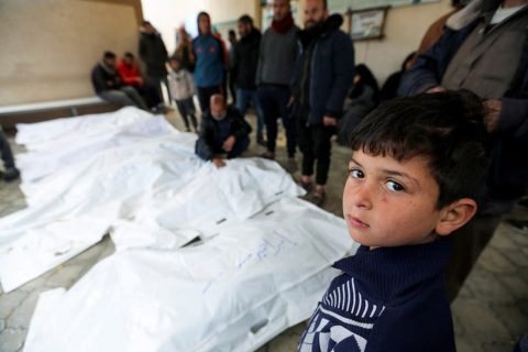 Hindi bababa sa 91 patay sa airstrikes ng Israeli forces sa Gaza