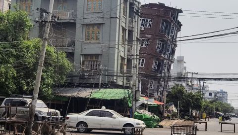MYANMAR 7.7-MAGNITUDE EARTHQUAKE