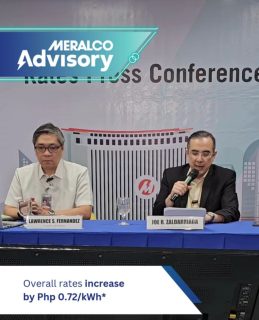 Joe Zaldarriaga, vice president at pinuno ng Corporation Communications ng MERALCO