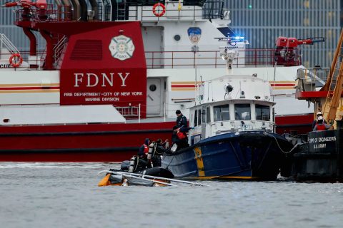 Helicopter crash in New York