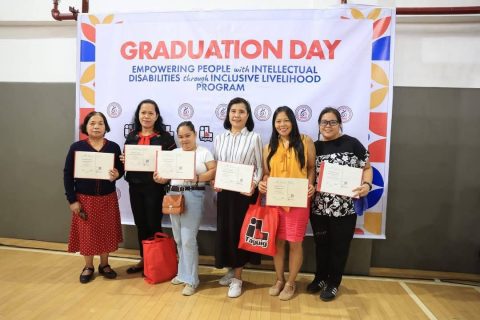 Persons with intellectual disabilities sa Taguig na nakatapos ng 2-araw na hands-on learning training, binigyan ng certificate of completion