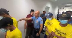 Apat na myembro ng riding-in-tandem, arestado sa Makati City