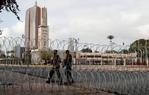VIOLENT PROTEST IN KENYA 1